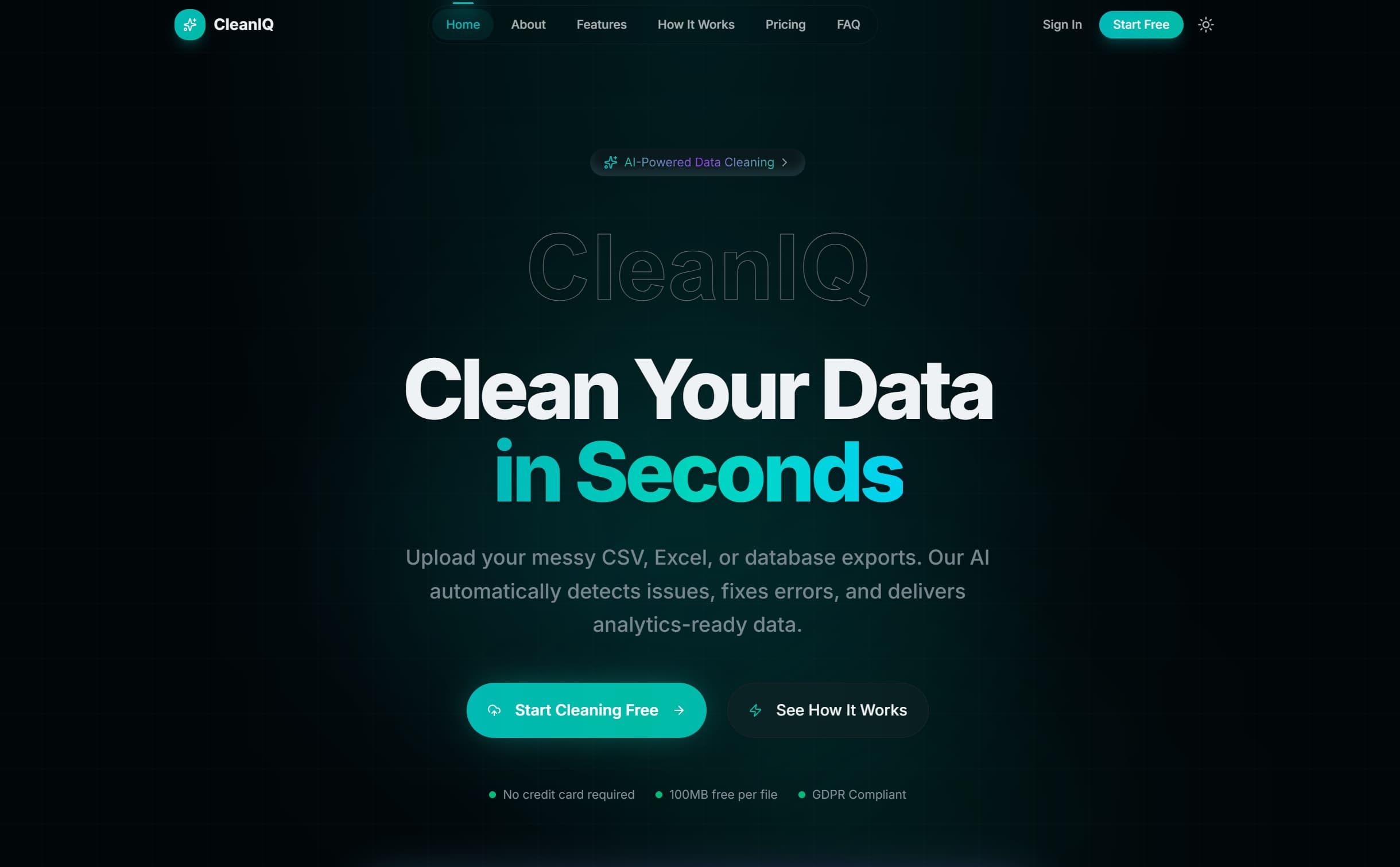Clean AI preview